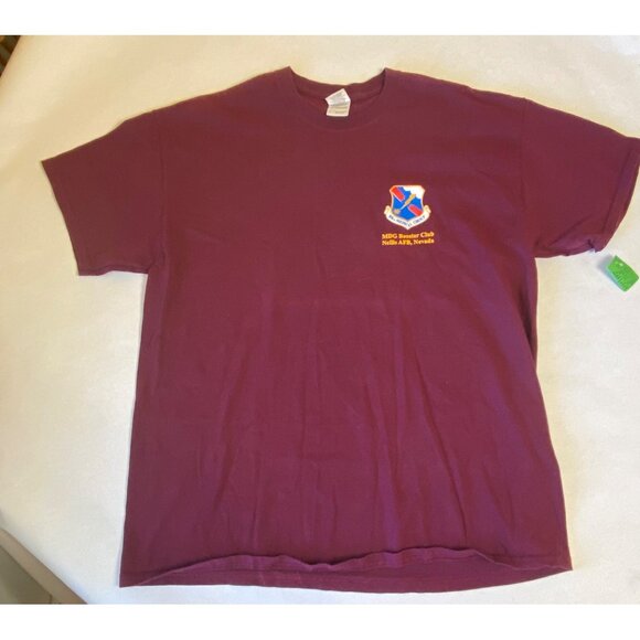 Set Of 3 Gildan Ultra Cotton Graphic T-Shirts In White & Maroon For Men - Picture 4 of 10